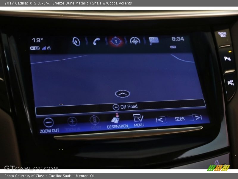 Bronze Dune Metallic / Shale w/Cocoa Accents 2017 Cadillac XTS Luxury