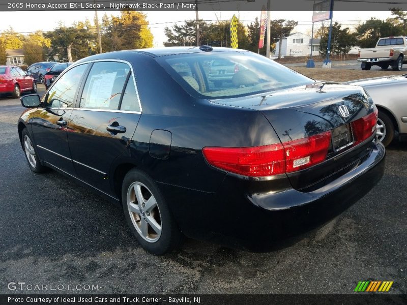 Nighthawk Black Pearl / Ivory 2005 Honda Accord EX-L Sedan