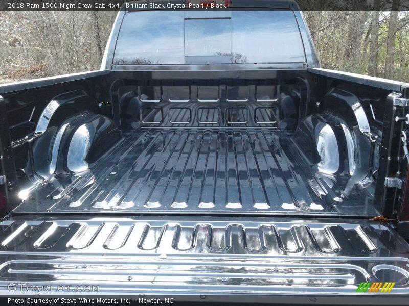 Brilliant Black Crystal Pearl / Black 2018 Ram 1500 Night Crew Cab 4x4