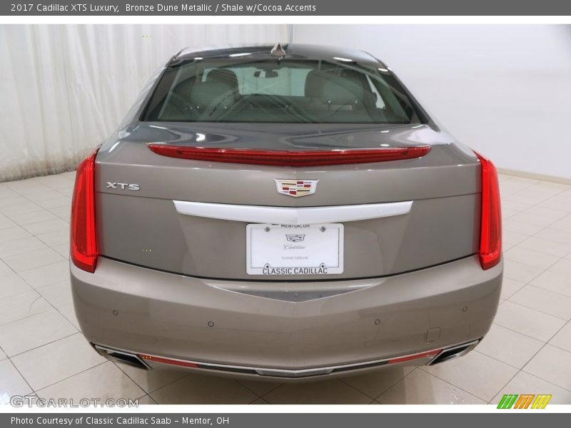 Bronze Dune Metallic / Shale w/Cocoa Accents 2017 Cadillac XTS Luxury