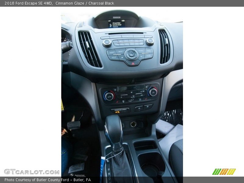 Cinnamon Glaze / Charcoal Black 2018 Ford Escape SE 4WD