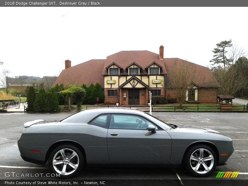 Destroyer Gray / Black 2018 Dodge Challenger SXT