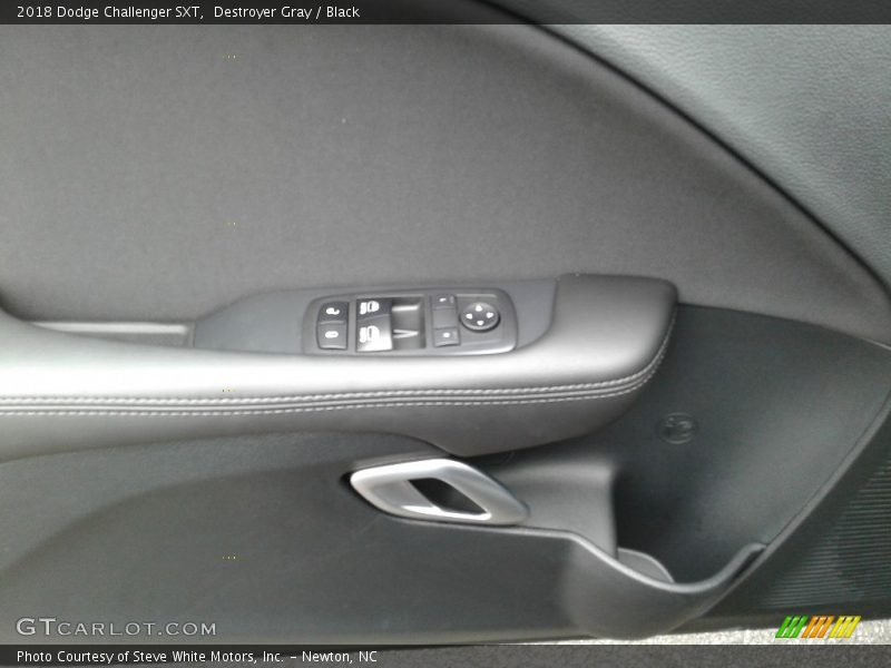 Destroyer Gray / Black 2018 Dodge Challenger SXT
