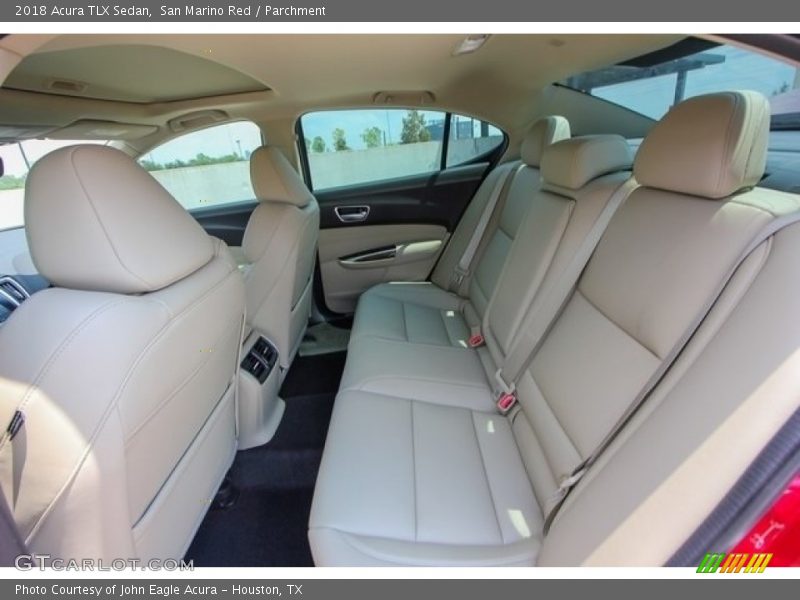 San Marino Red / Parchment 2018 Acura TLX Sedan