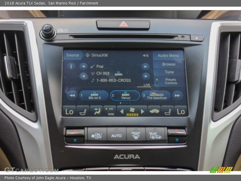 San Marino Red / Parchment 2018 Acura TLX Sedan