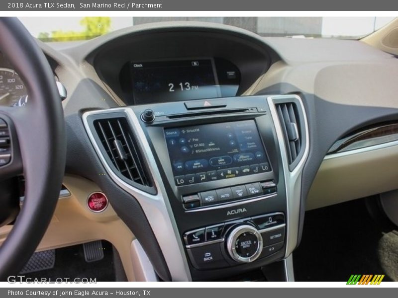 San Marino Red / Parchment 2018 Acura TLX Sedan