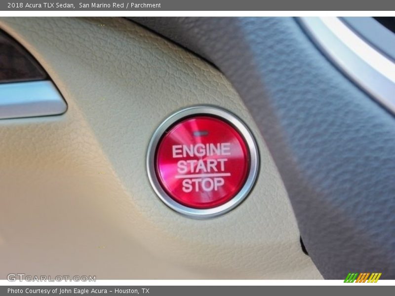 San Marino Red / Parchment 2018 Acura TLX Sedan