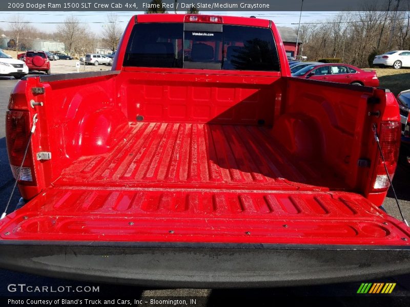 Flame Red / Dark Slate/Medium Graystone 2009 Dodge Ram 1500 SLT Crew Cab 4x4