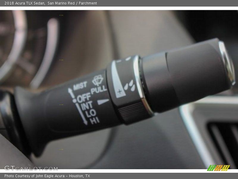 San Marino Red / Parchment 2018 Acura TLX Sedan