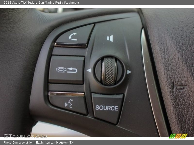 San Marino Red / Parchment 2018 Acura TLX Sedan