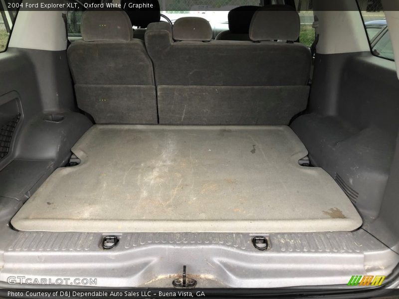 Oxford White / Graphite 2004 Ford Explorer XLT