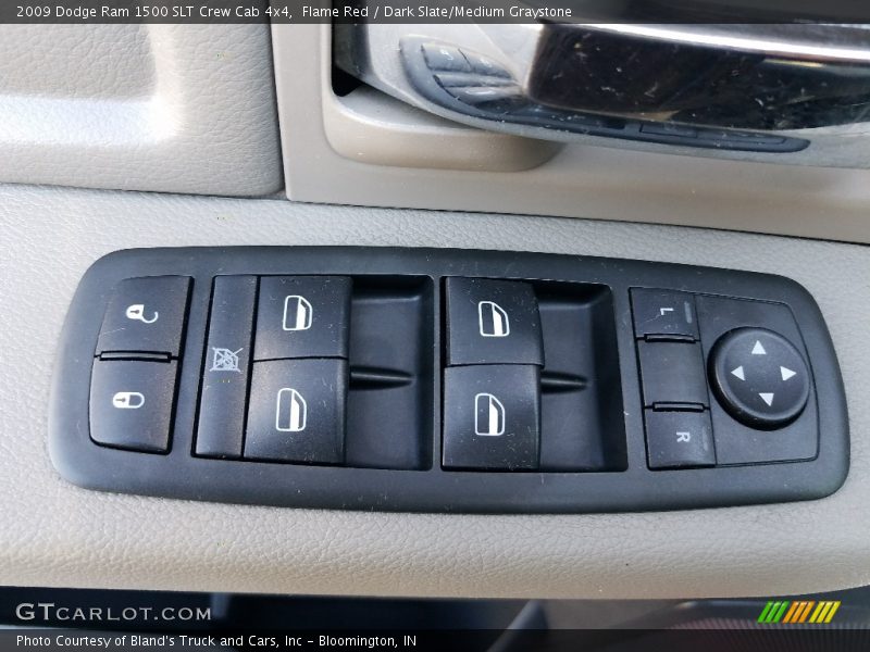 Flame Red / Dark Slate/Medium Graystone 2009 Dodge Ram 1500 SLT Crew Cab 4x4