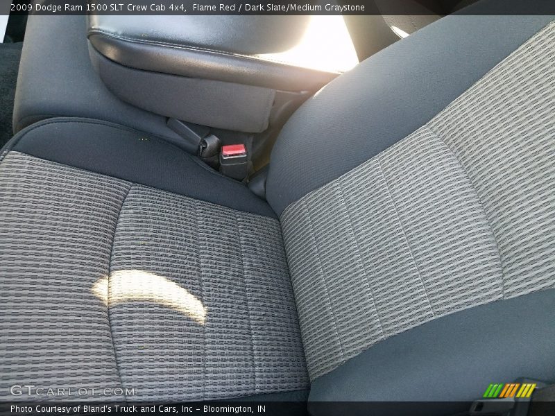 Flame Red / Dark Slate/Medium Graystone 2009 Dodge Ram 1500 SLT Crew Cab 4x4