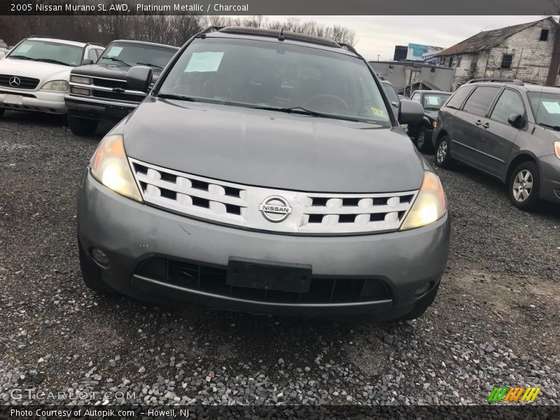 Platinum Metallic / Charcoal 2005 Nissan Murano SL AWD