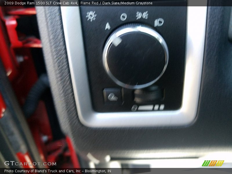 Flame Red / Dark Slate/Medium Graystone 2009 Dodge Ram 1500 SLT Crew Cab 4x4