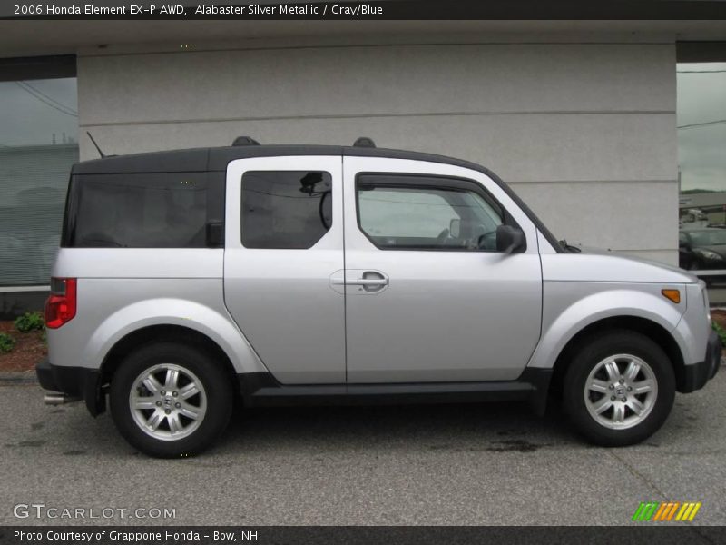 Alabaster Silver Metallic / Gray/Blue 2006 Honda Element EX-P AWD