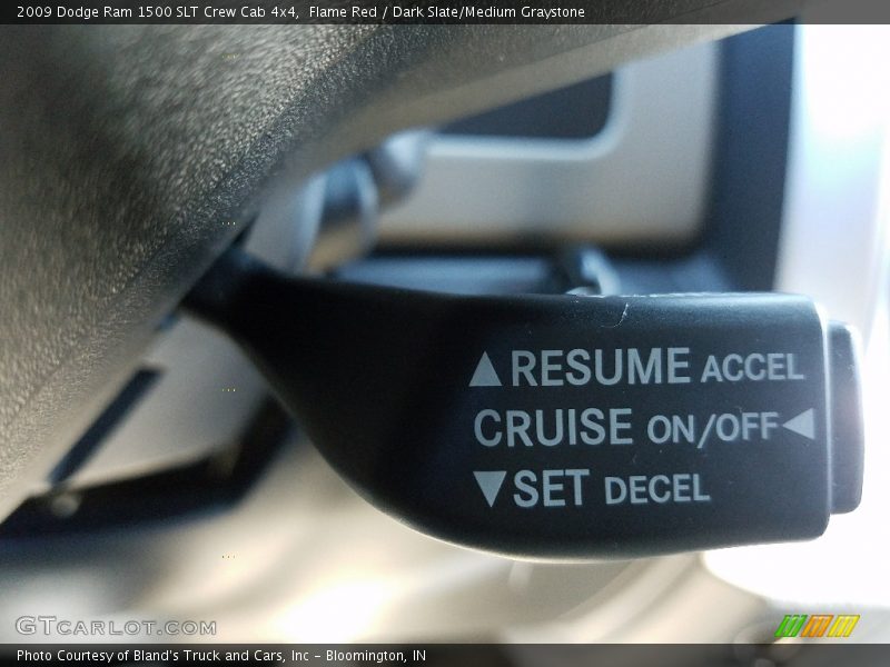 Flame Red / Dark Slate/Medium Graystone 2009 Dodge Ram 1500 SLT Crew Cab 4x4