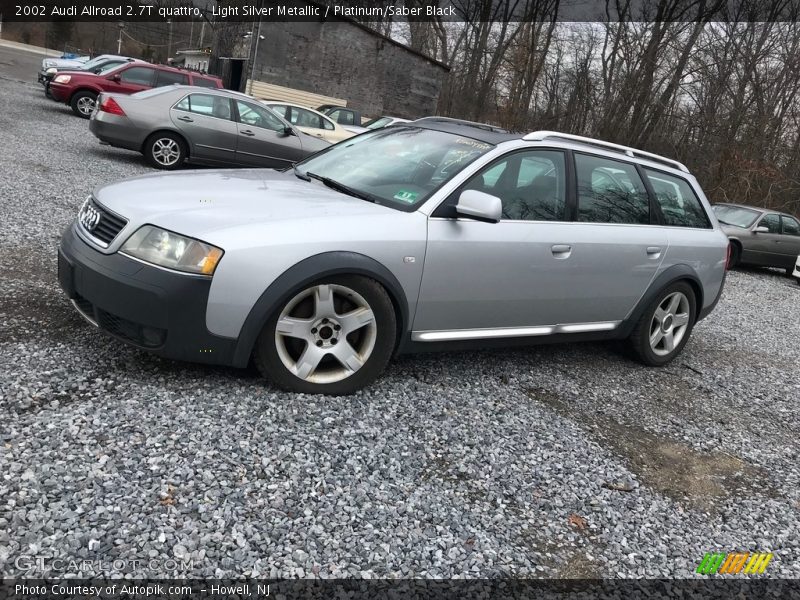 Light Silver Metallic / Platinum/Saber Black 2002 Audi Allroad 2.7T quattro