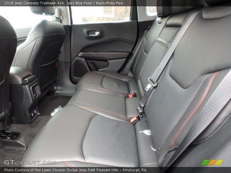 Rear Seat of 2018 Compass Trailhawk 4x4