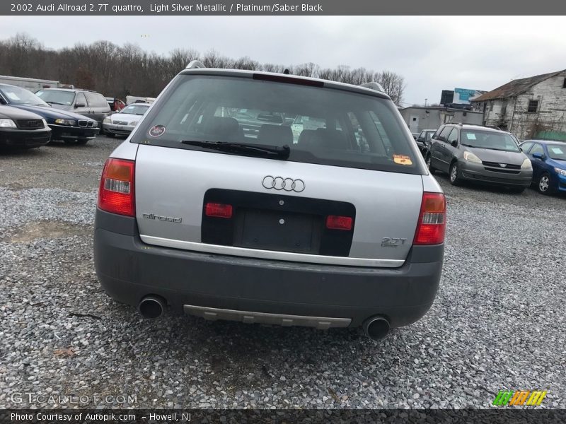 Light Silver Metallic / Platinum/Saber Black 2002 Audi Allroad 2.7T quattro