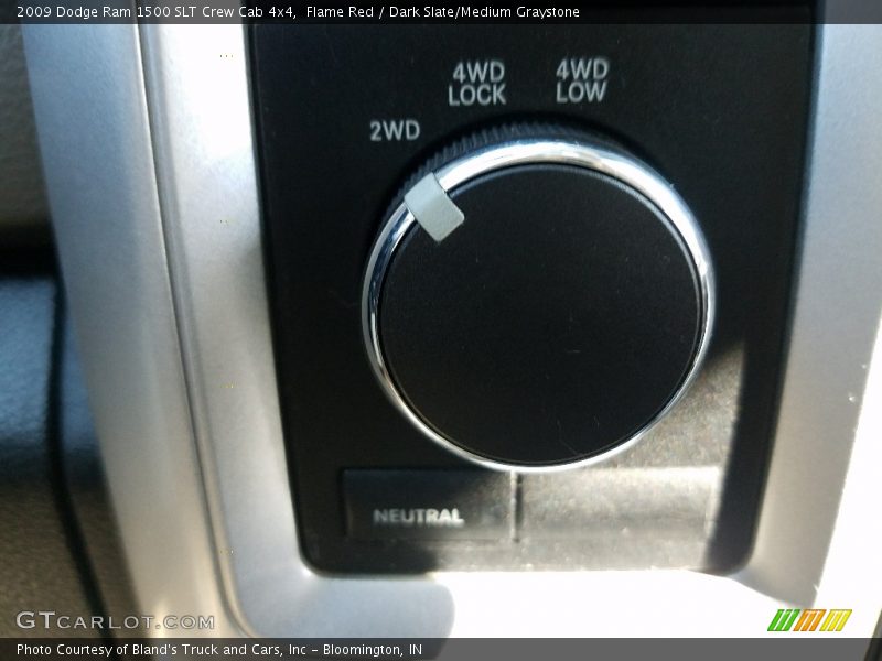 Flame Red / Dark Slate/Medium Graystone 2009 Dodge Ram 1500 SLT Crew Cab 4x4