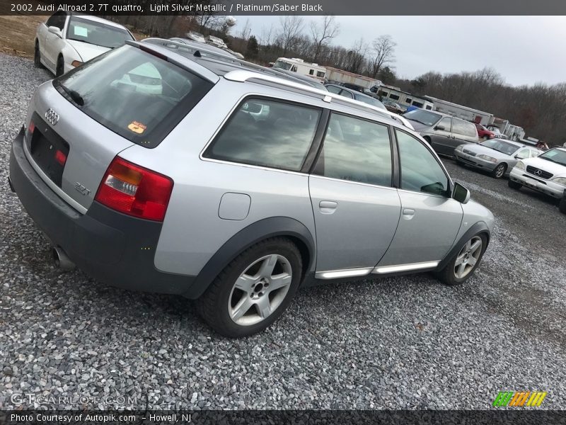 Light Silver Metallic / Platinum/Saber Black 2002 Audi Allroad 2.7T quattro