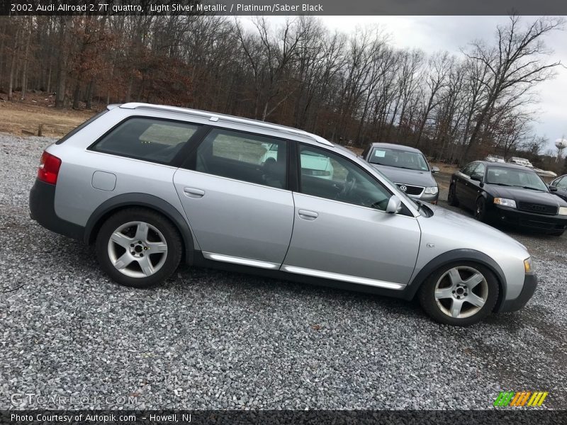 Light Silver Metallic / Platinum/Saber Black 2002 Audi Allroad 2.7T quattro