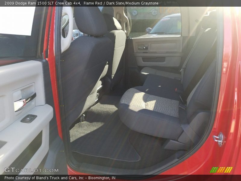 Flame Red / Dark Slate/Medium Graystone 2009 Dodge Ram 1500 SLT Crew Cab 4x4