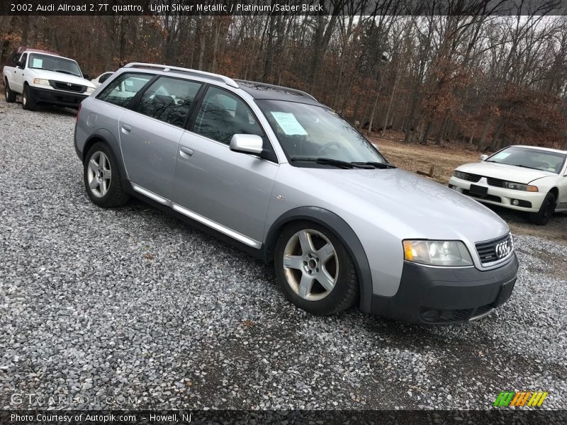 Light Silver Metallic / Platinum/Saber Black 2002 Audi Allroad 2.7T quattro