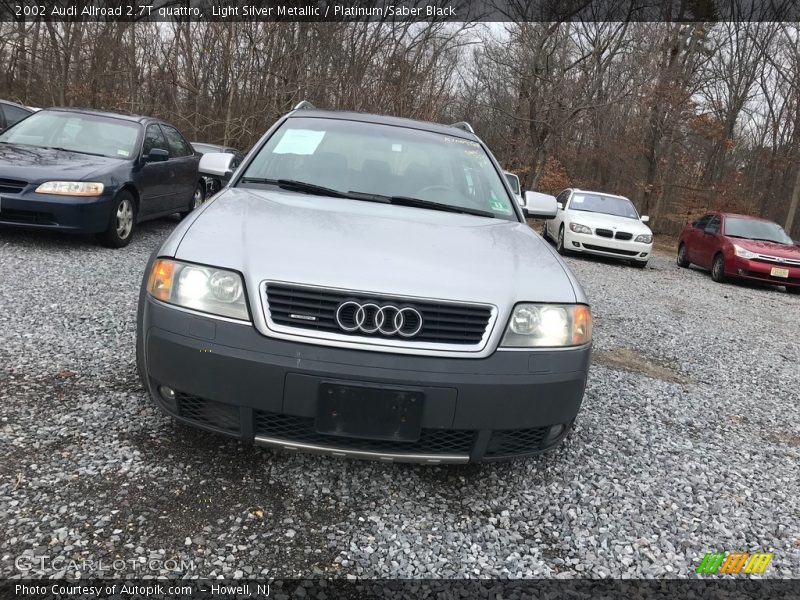 Light Silver Metallic / Platinum/Saber Black 2002 Audi Allroad 2.7T quattro