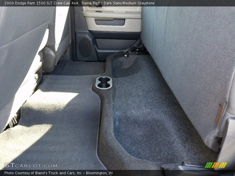 Flame Red / Dark Slate/Medium Graystone 2009 Dodge Ram 1500 SLT Crew Cab 4x4