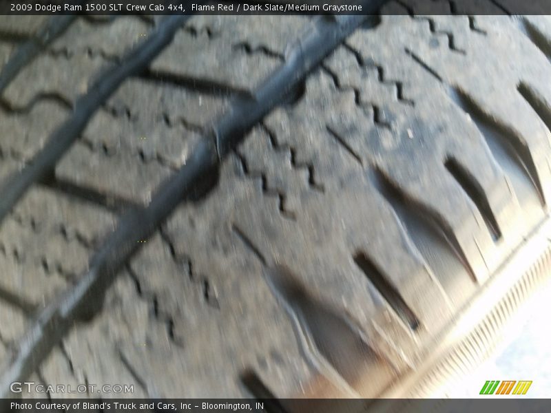 Flame Red / Dark Slate/Medium Graystone 2009 Dodge Ram 1500 SLT Crew Cab 4x4