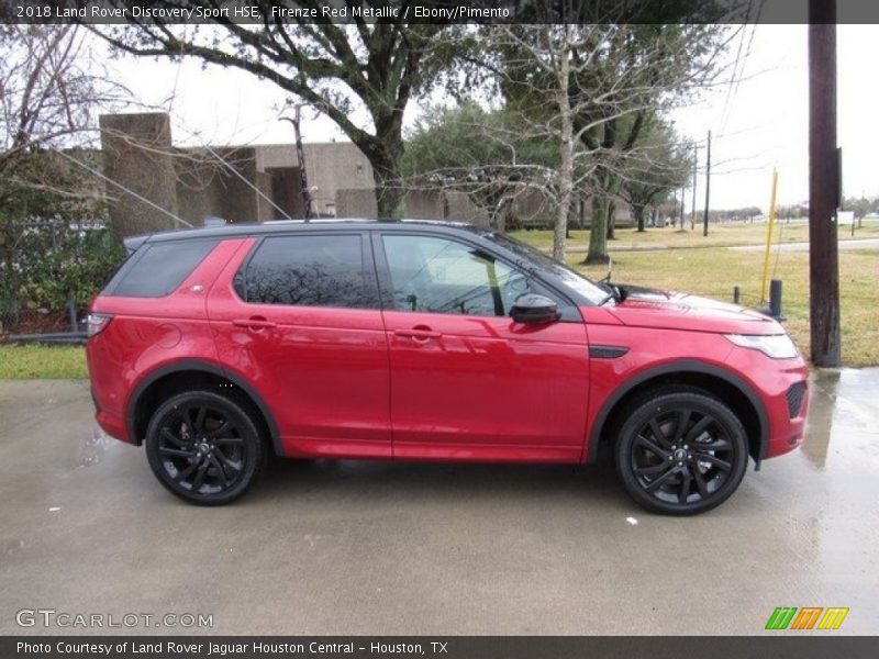 Firenze Red Metallic / Ebony/Pimento 2018 Land Rover Discovery Sport HSE