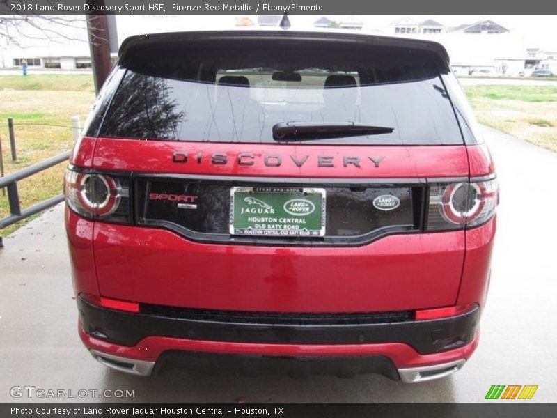 Firenze Red Metallic / Ebony/Pimento 2018 Land Rover Discovery Sport HSE