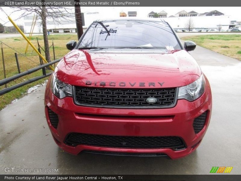 Firenze Red Metallic / Ebony/Pimento 2018 Land Rover Discovery Sport HSE