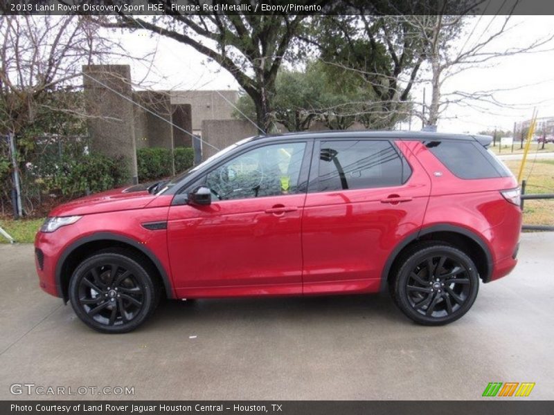 Firenze Red Metallic / Ebony/Pimento 2018 Land Rover Discovery Sport HSE