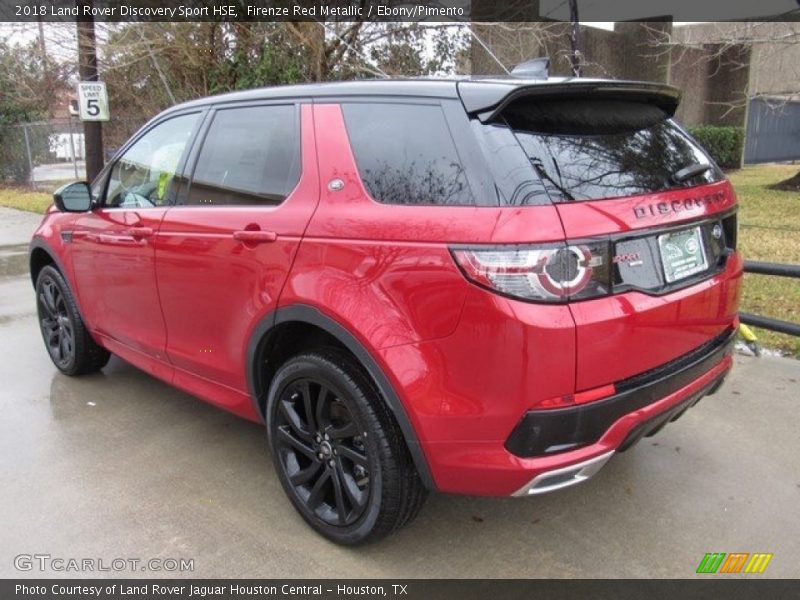 Firenze Red Metallic / Ebony/Pimento 2018 Land Rover Discovery Sport HSE