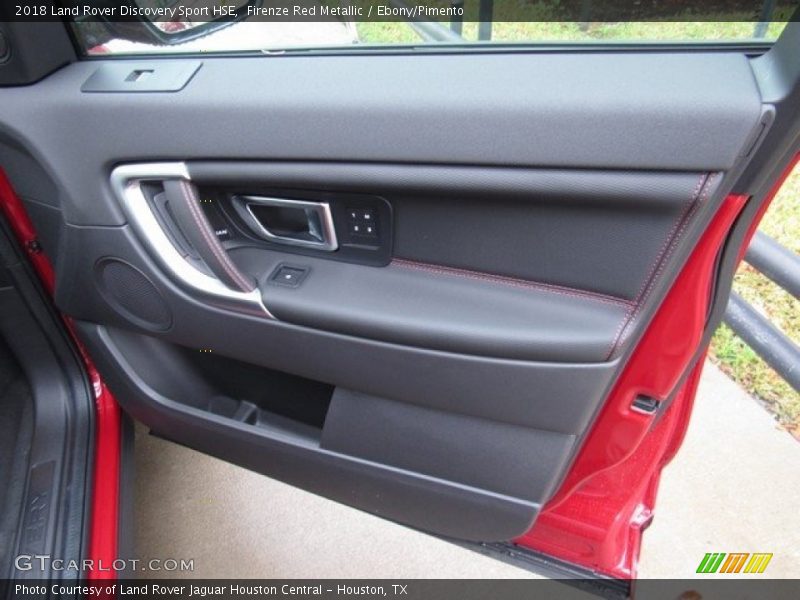 Firenze Red Metallic / Ebony/Pimento 2018 Land Rover Discovery Sport HSE