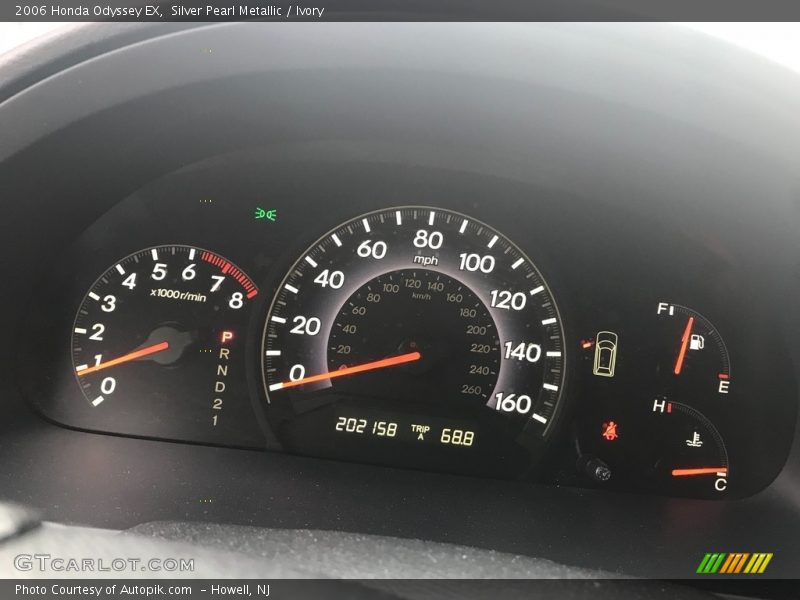Silver Pearl Metallic / Ivory 2006 Honda Odyssey EX