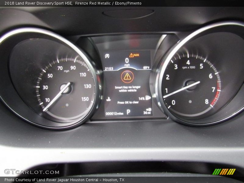 Firenze Red Metallic / Ebony/Pimento 2018 Land Rover Discovery Sport HSE