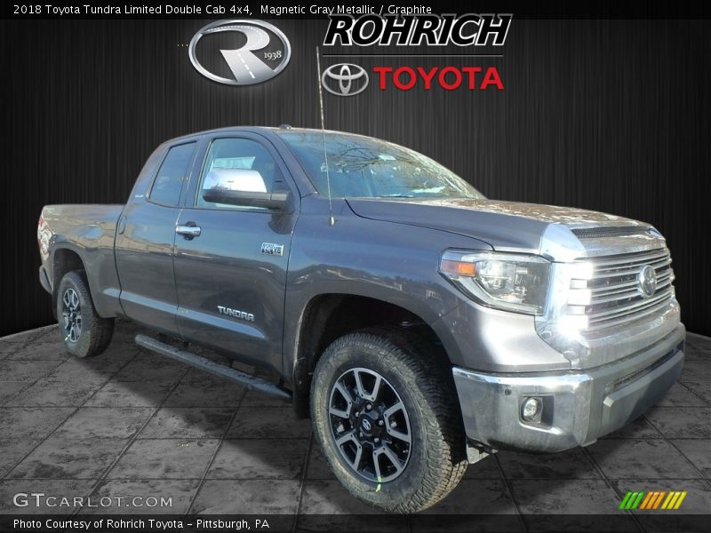 Magnetic Gray Metallic / Graphite 2018 Toyota Tundra Limited Double Cab 4x4