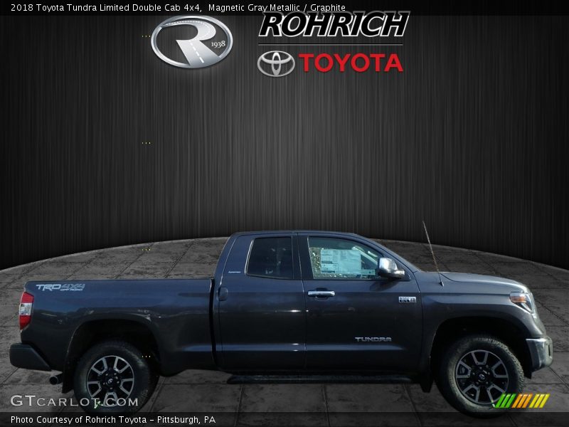 Magnetic Gray Metallic / Graphite 2018 Toyota Tundra Limited Double Cab 4x4
