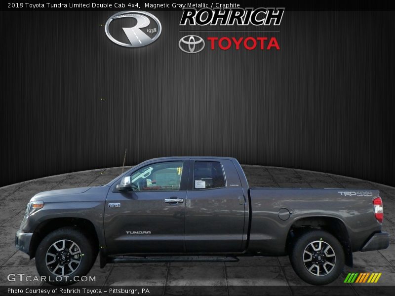 Magnetic Gray Metallic / Graphite 2018 Toyota Tundra Limited Double Cab 4x4
