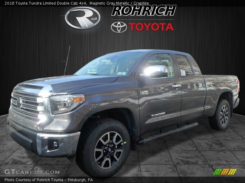Magnetic Gray Metallic / Graphite 2018 Toyota Tundra Limited Double Cab 4x4
