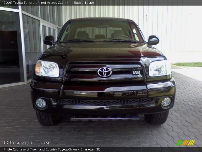 Black / Taupe 2006 Toyota Tundra Limited Access Cab 4x4