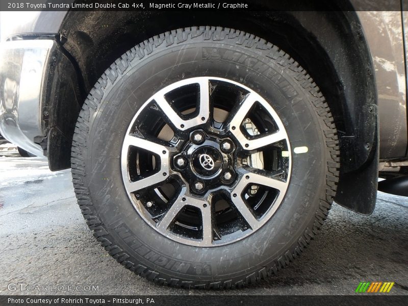 Magnetic Gray Metallic / Graphite 2018 Toyota Tundra Limited Double Cab 4x4