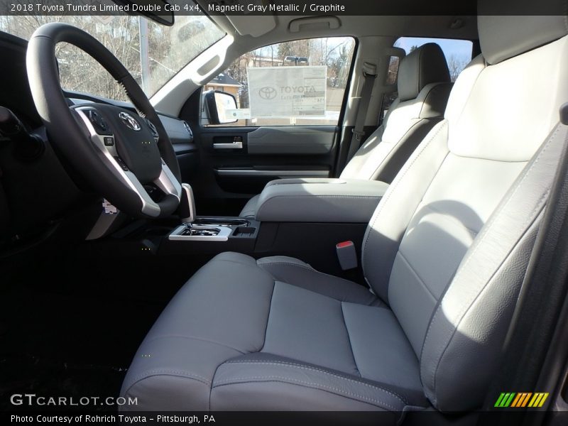 Magnetic Gray Metallic / Graphite 2018 Toyota Tundra Limited Double Cab 4x4