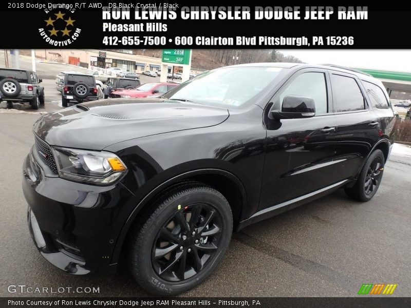 DB Black Crystal / Black 2018 Dodge Durango R/T AWD