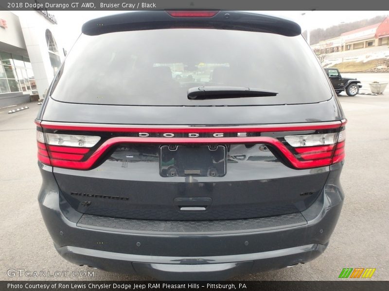 Bruiser Gray / Black 2018 Dodge Durango GT AWD