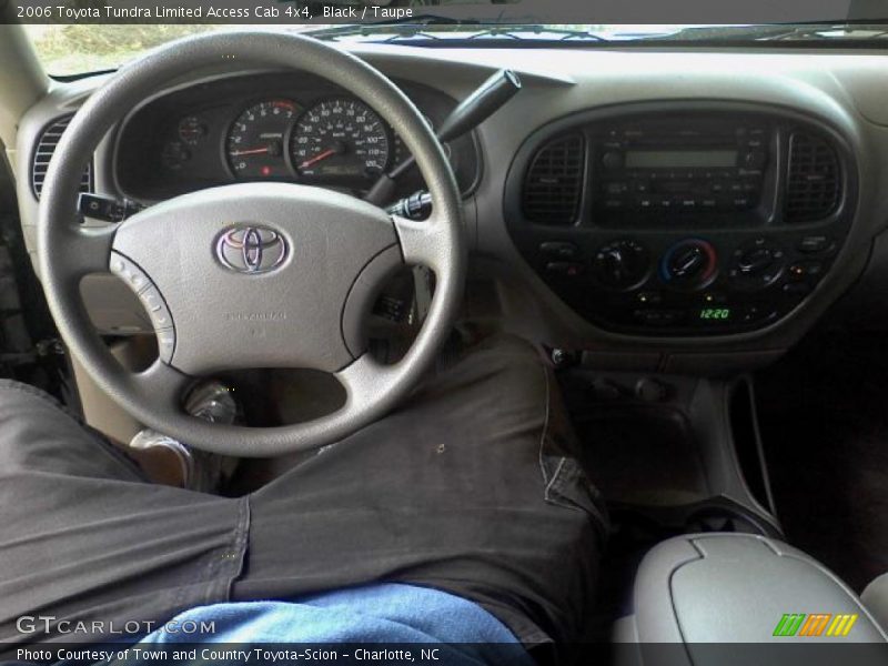 Black / Taupe 2006 Toyota Tundra Limited Access Cab 4x4